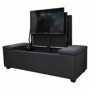 Definition Automation Ottoman TV Lift Large with Side Storage incl. Mechanism For 26″ to 42″ TVs
