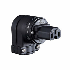 Furutech FI-12L - High End Performance Angled IEC Connector (Each)