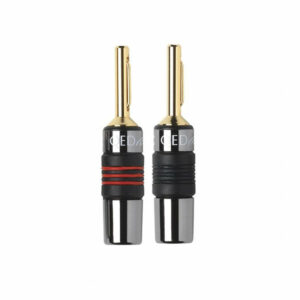 QED Airloc Metal 4mm Plug (20 Pack)