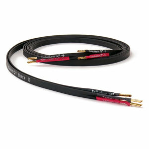 Tellurium Q Black II Speaker Cable Terminated (Pair) - 3m