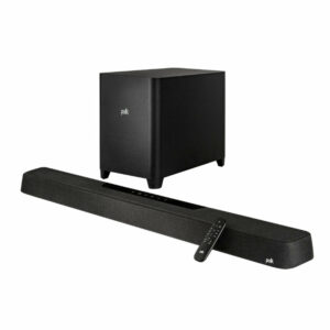 Polk MagniFi MAX AX Flagship 5.1.2 Dolby Atmos and DTS:X Soundbar with 10" Wireless Subwoofer (Each)