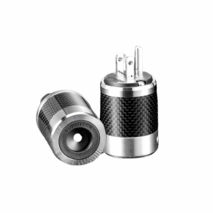 Furutech FI-50M (R) - High End Performance Carbon Fibre (US) power connector Rhodium (Each)