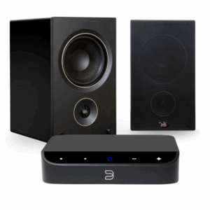 PSB AM 5 Speakers + Bluesound NANO Streamer System