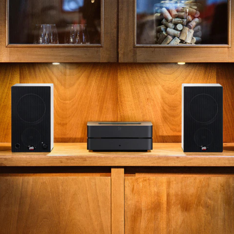AM Active Speakers + Bluesound Nano Streamer Systems